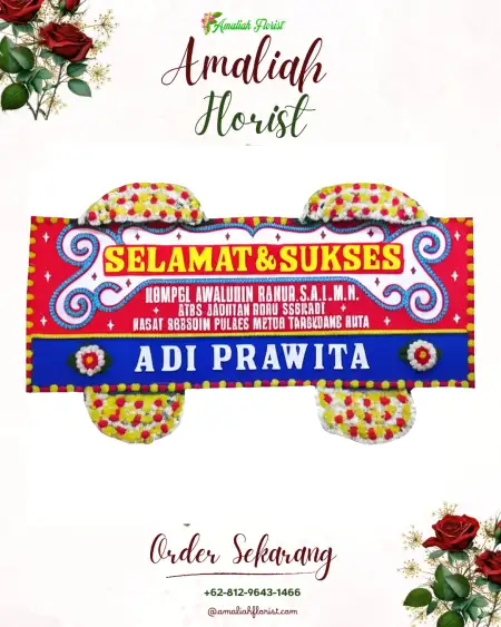 Papan Bunga Ucapan Selamat Banjarmangu